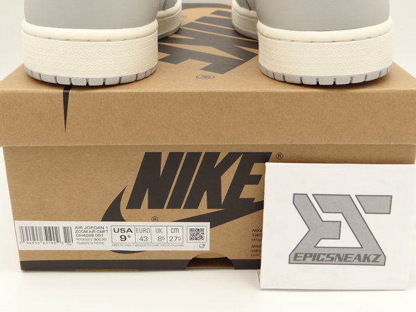 EU 43 Nike Jordan 1 High Zoom Air CMFT London (2020) Limited DH4268-001 DS  Sneaker Herren