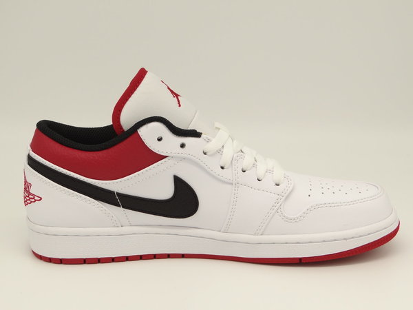 Nike Air Jordan 1 Low White 553558-118 Limited  Sneaker Herren